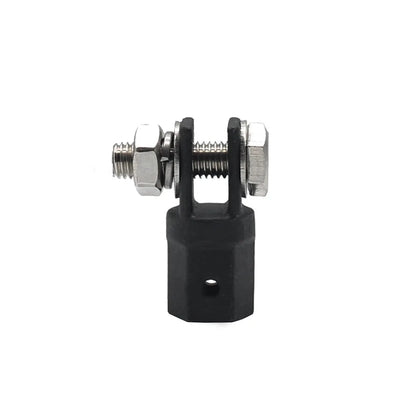 1/2 Inch Scissor Jacks Adaptor Drive Impact Wrench Adapter Tool Jack Shear Chrome Vanadium Steel Adapter Steel Ball Joint Rod