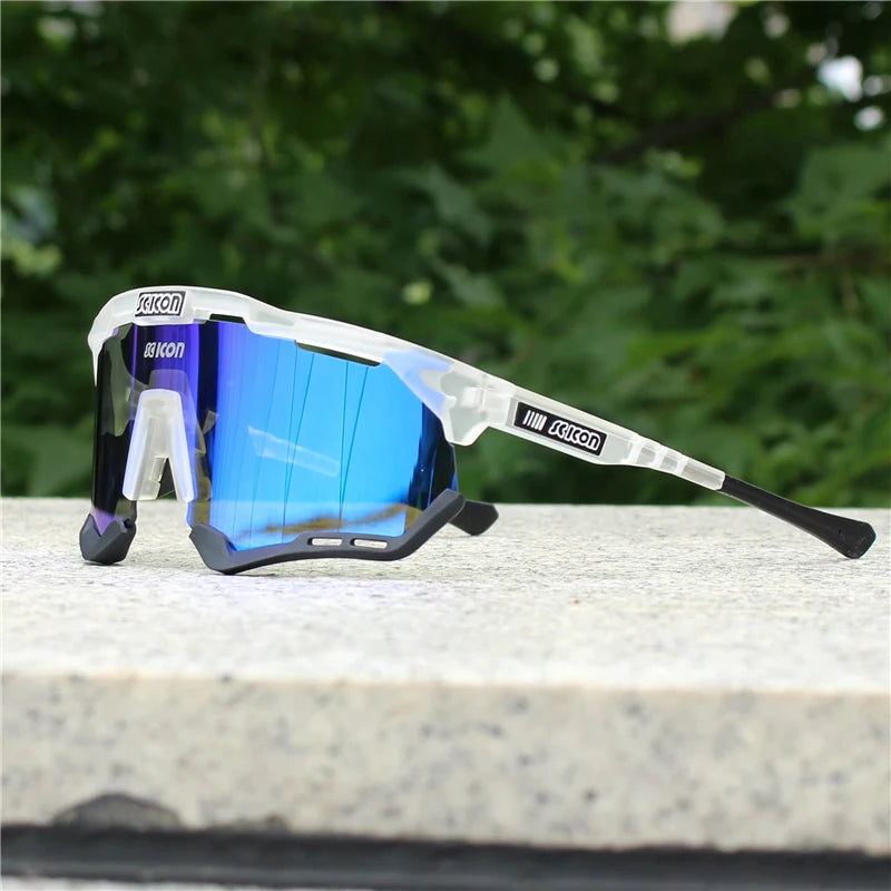 SCICON Cycling Glasses UV400 Outdoor Sports Sunglasses Men MTB Cycling Goggles Women Road Bike Eyewear