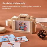 1Pc Wooden Baby Montessori Toys Fashion Camera Pendant Toys for Kids Outdoor Toys Gift Children Wooden Presents Kids Gifts