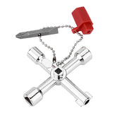 Multifunction Phillips Wrench 4 Ways Universal Internal Triangle Key Wrench High Quality Multifunction Repair Tools Hand Tools