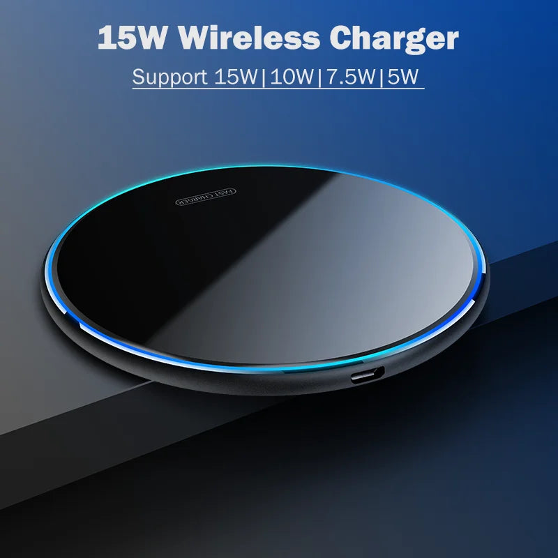 15W Fast Wireless Charger for Google Pixel 7a 8a 6 7 8 9 Pro XL Fold Wireless Charging Qi-compatible Charger with Cable