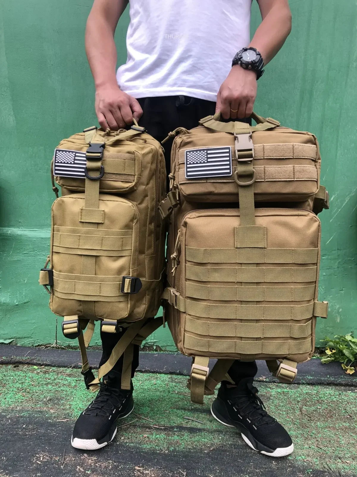 25L/50L Sturdy Nylon Waterproof Tactical Sports Trekking Fishing Hunting Camping Hiking Bag Backpack Outdoor Rucksacks