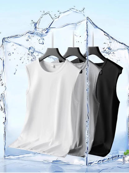 Men Vest Bodybuilding Motion Outerwear Sweatshirt Breathable Elastic