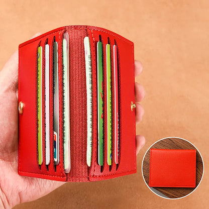 1 funda para tarjetas, delgada y compacta, para identificación bancaria, para licencia de conducir, sencilla y antidesmagnetización.