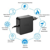 100W USB C Laptop Adapter Wall Charger 96W 87W 65W Fast Charging for MacBook iPad Pro 2018 HP Dell ASUS Lenovo Yoga Huawei Power