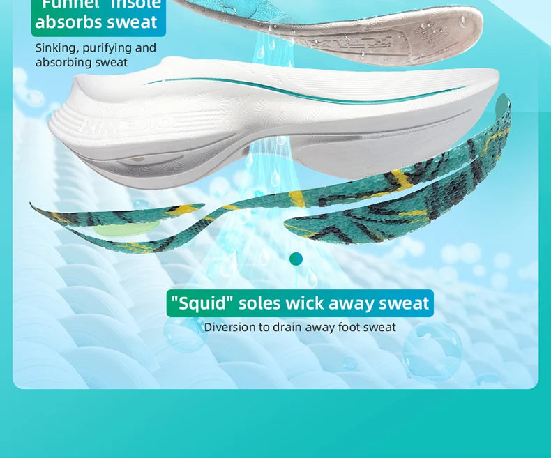 ONEMIX 2025 Marathon Carbon Plate Running Shoes Shock Absorption Ultra-light Sports Rebound Technology Outdoor Men Sneakes