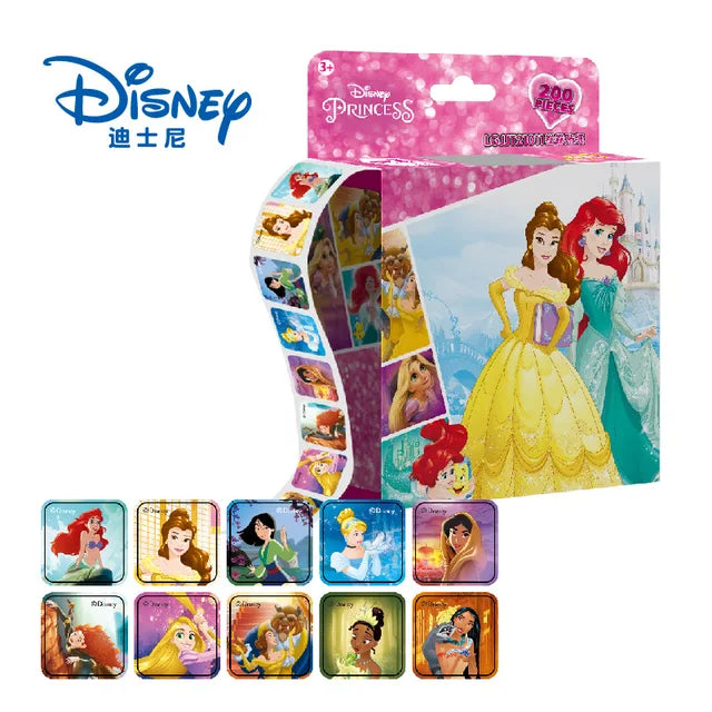 Desenhos animados da Disney retirar adesivos, Princesa Frozen, Mickey Mouse, Minnie, Menina, Menino, Professor Reward Toys Gift, 200 folhas por caixa