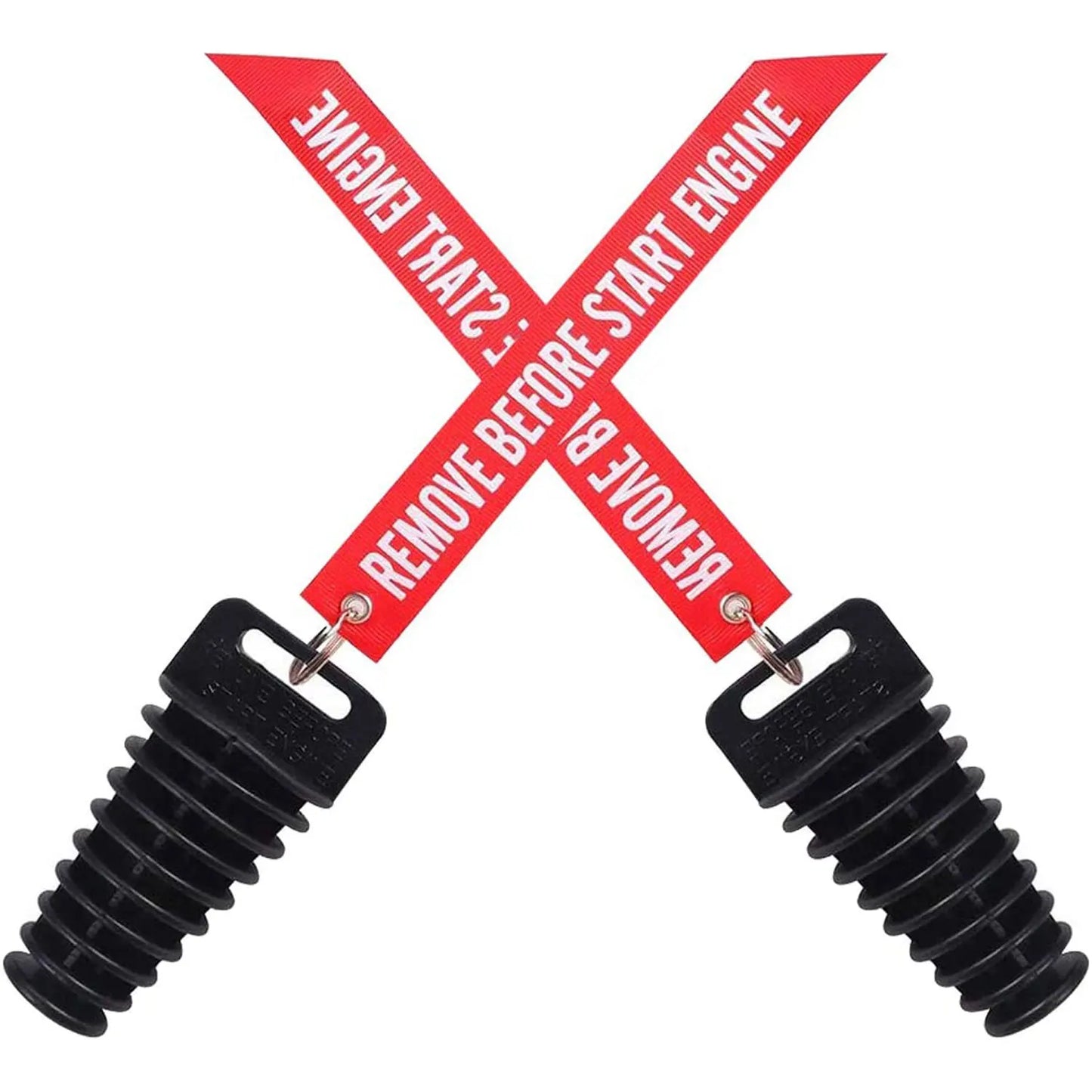 Motocicleta Escape Tubo Wash Plug Motocross Rubber Tailpipe, Air Bleeder Silencer, Pipe Protector, 1.07 " - 1.85"