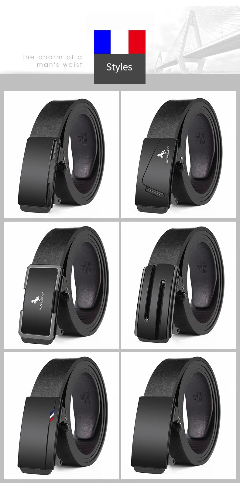 Cinturones de marca famosa para hombre, cinturones de cuero genuino de lujo de calidad, correa de metal con hebilla automática.