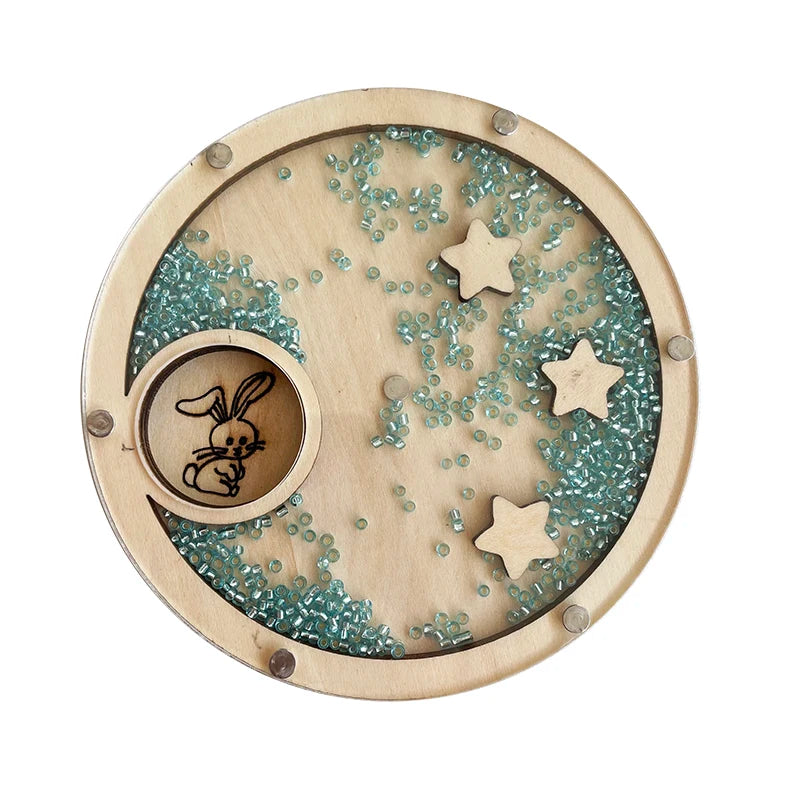 Montessori Busy Board DIY Clock Toy Baby Sensory Toys Busyboard Cognitive Activity Board Accessories For Children Gift