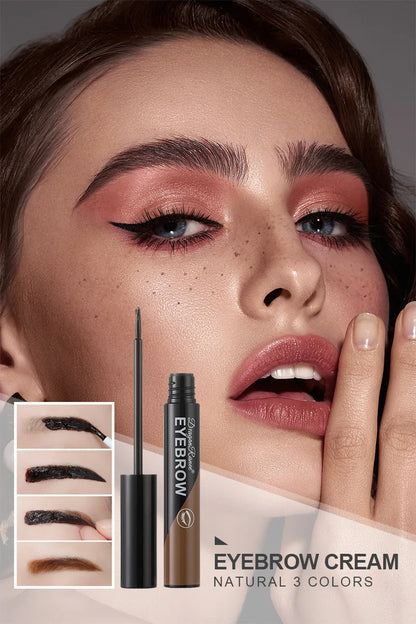Peel-off Waterproof Tint Eyebrow Gel Makeup Long Lasting Eye Brow Enhancers Liquid Gel Tear Wear Easy Natural Brown Gray Tattoo