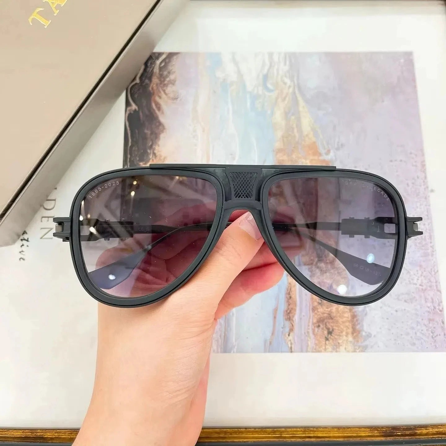Original Factory For DIYTA DT GRAND-DECADE DTS460-A With Brand Box Polarized Gradient Driving Anti-Glare Men Women Sunglasses