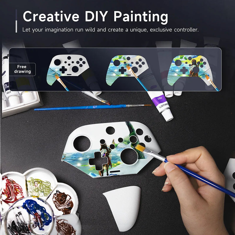 Gamepad Wireless Gaming Controller EasySMX X10 Hall Trigger Joystick Mechanical Buttons for Switch PC Android IOS Gamers