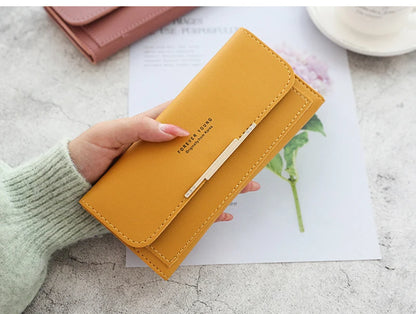 2024 Fashion Wallet Women's Purse Wallet Card Holder Female Clutch Long Purse Multi-card Holder Luxury Designer Lady Coin Purses