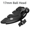 Car CD Slot Mobile Phone Holder Accessories 17mm Ball Head Base for Car CD Slot Mount for iPhone Samsung Xiaomi GPS Brackets