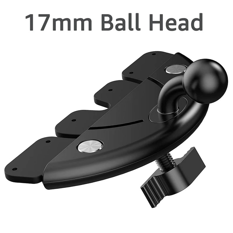 Car CD Slot Mobile Phone Holder Accessories 17mm Ball Head Base for Car CD Slot Mount for iPhone Samsung Xiaomi GPS Brackets