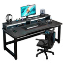Computer desk, minimalist home gaming desk, small-sized carbon fiber patterned office desk, student study desk, bedroom desk