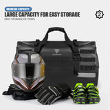 SOYAVISION 20L 50L 70L 80L 100L Motorcycle Waterproof Tail Bag Travel Outdoor Luggage Bag Motorcycle Seat Bag
