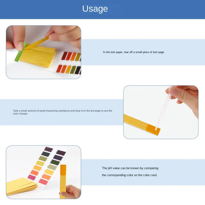 80 Strips/pack PH Test Strips Full PH Meter PH Controller 1-14st Indicator Litmus Tester Paper Water Soilsting Kit Factory