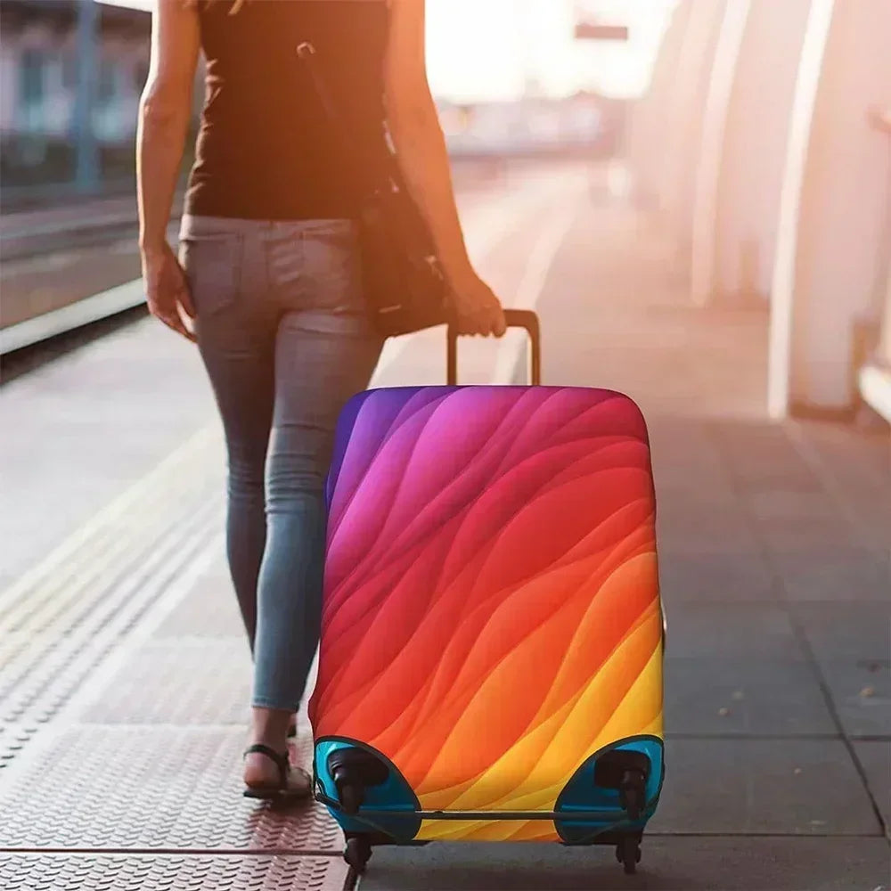 Outdoor Holiday Travel Suitcase Set Is Suitable for 18-32 Inch Stretch Fabric Cover Travel Accessories Luggage Protection Covers