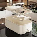 10KG Rice Storage Box Home with Lid Insect Proof Moisture Proof Rice Box Grain Sealed Jar Kitchen Container Storing Dry Grain