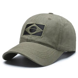 Outdoor Sports Baseball Cap Men'S Camouflage Cap, Middle And Young Men'S Casual Sun Protection Hat Brazilian Hat