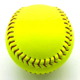 12-Inch Softball Training Ball Official Size Weight Sports Practice Unmarked Training Ball Durable High Quality