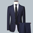 Suit Boutique Men's Fashion Business (Blazer+ Vest + Trousers) Gentleman's Wedding Casual Professional Formal Suit 3 Piece M-6XL