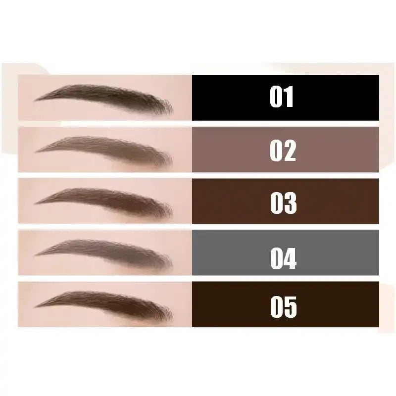 New Eyebrow Tint Cosmetics Natural Long-Lasting Eyebrow Paint Waterproof Black Brown Eyebrow Pencil Makeup Cosmetics