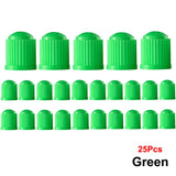 AUTCOAT-Tire Stem Valve Caps, Plastic Valve Caps, Universal Stem Covers for Cars, SUVs, Bike &amp; Bicycle, Trucks, Motorcycles 