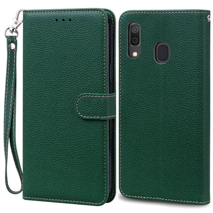 Funda A30 A30s para Samsung Galaxy A30S, funda para Samsung A30, funda A30 A30 A305F, funda de cuero tipo cartera con tapa para Samsung A30s.