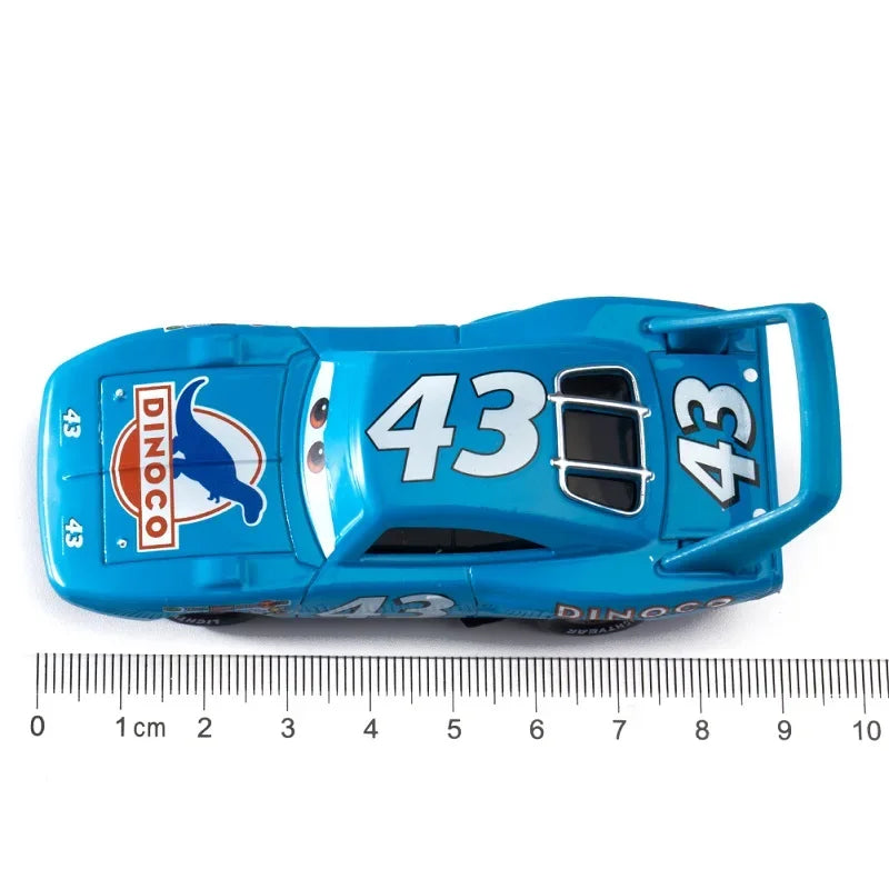 Disney Pixar Cars Toys Racing Lightning McQueen Jackson Storm Mater Sheriff 1:55 Diecast Model Car Toy Children Birthday Gift