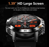 MEVADEN 1.39 inch Bluetooth Call Smart Watch Men Sports Fitness Tracker Watches IP67 Waterproof Smartwatch for Android IOS MD52