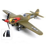 1/48 Scale WWII AirForce P-40 Tomahawk Military Flying Tigers P51 MUSTANG F4U BF109 Fighter Model Collection DIY Puzzle Toys
