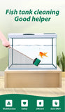 Aquarium Fish Tank Glass Plant Cleaning Brushes Floating Clean Window Algae Scraper Sponge Accessories Tools High Quality