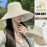 Protection Sun Hat Polyester Fiber Wide Brim with Neck Cover Cooling Quick Dry for Beach Hiking Fishing Gardening Outdoor Activities