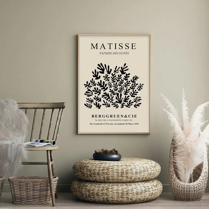 Abstract Yayoi Kusama Orange Wall Art Matisse Mark Rothko Posters and Prints Flower Market Canvas Painting Mural Decoration