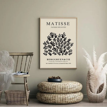 Abstract Yayoi Kusama Orange Wall Art Matisse Mark Rothko Posters and Prints Flower Market Canvas Painting Mural Decoration