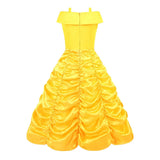 Children's Halloween Role Play Fairy Princess Belle Dress Xmas Carnival Masquerade Performance Birthday Party Fancy Girl Clothes