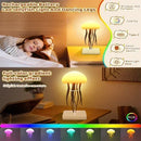 Upgraded Silent Jellyfish Lamp, Jelly Fish Light With Dancing Legs, Voice Control for Bedrooms, Living Room and Christmas Gifts