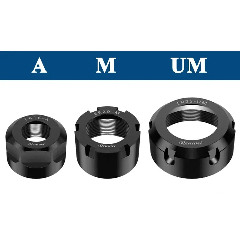 CNC ER OzNut Collet Nut Er8 ER11 ER16 ER20 ER25 ER40 Er32 A/M/A Nut Sk10 Sk06 Ger16 Ger20 Oz20 Isoer16ms Oz25 Collet Nut