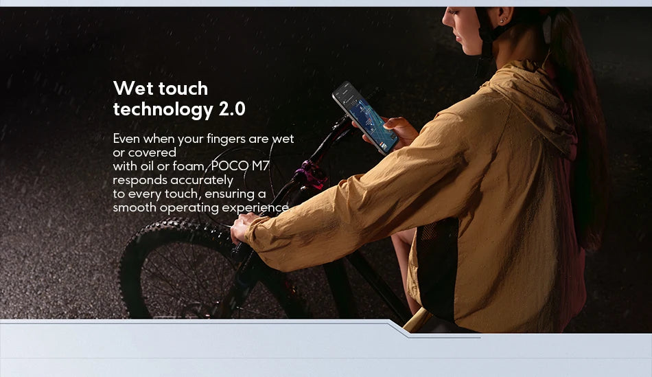 Global Version POCO M7 Snapdragon 685 Smartphone Immersive 6.9" 144Hz FHD+ Display 7000mAh battery 33W Charging NFC