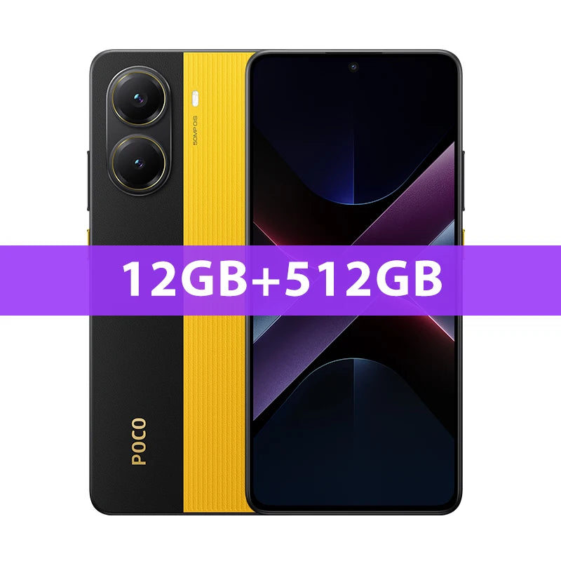 Global Version POCO X7 Pro Smartphone Dimensity 8400-Ultra 90W HyperCharge 6000mAh 6.67" AMOLED display NFC 50MP main camera