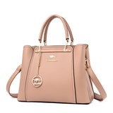 2024 Luxury Women Designer 3 Layers Shoulder Crossbody Bag Ladies Large Capacity Leather Handbags Shopper Brand Messenger Totes