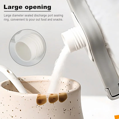 Armazenamento de cozinha alimentos lanche saco de vedação clipes parafuso tampa tempero saco leite em pó preservação clipe gadgets acessórios para casa