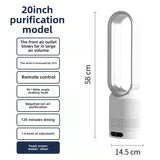 Leafless fan, household electric fan, no pages, silent air filter, circulating fan, bed head, floor standing desktop
