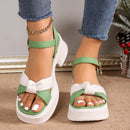 Zapatos de mujer 2024, nuevas sandalias de mujer con hebilla de una palabra, sandalias de verano plisado liso con punta abierta y tacones altos, sandalias impermeables para mujer