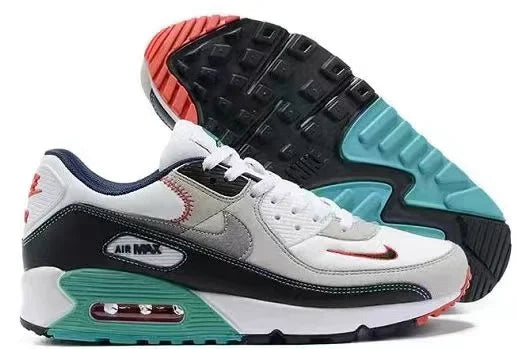 Nike AIR MAX 90 Classic Infrared Black White Mens Womens Comfortable Outdoor Sports Sneakers Running Shoes 40-45