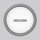 Napa Leather Perforated Patchwork Car Steering Wheel Cover, Non-slip, Breathable, Universal 15 Inch (Approx. 38cm)