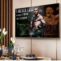 Motivational Conor McGregor Boxing Canvas Print  Professional Boxer Poster Wall Art for Gym Home  Office Decor